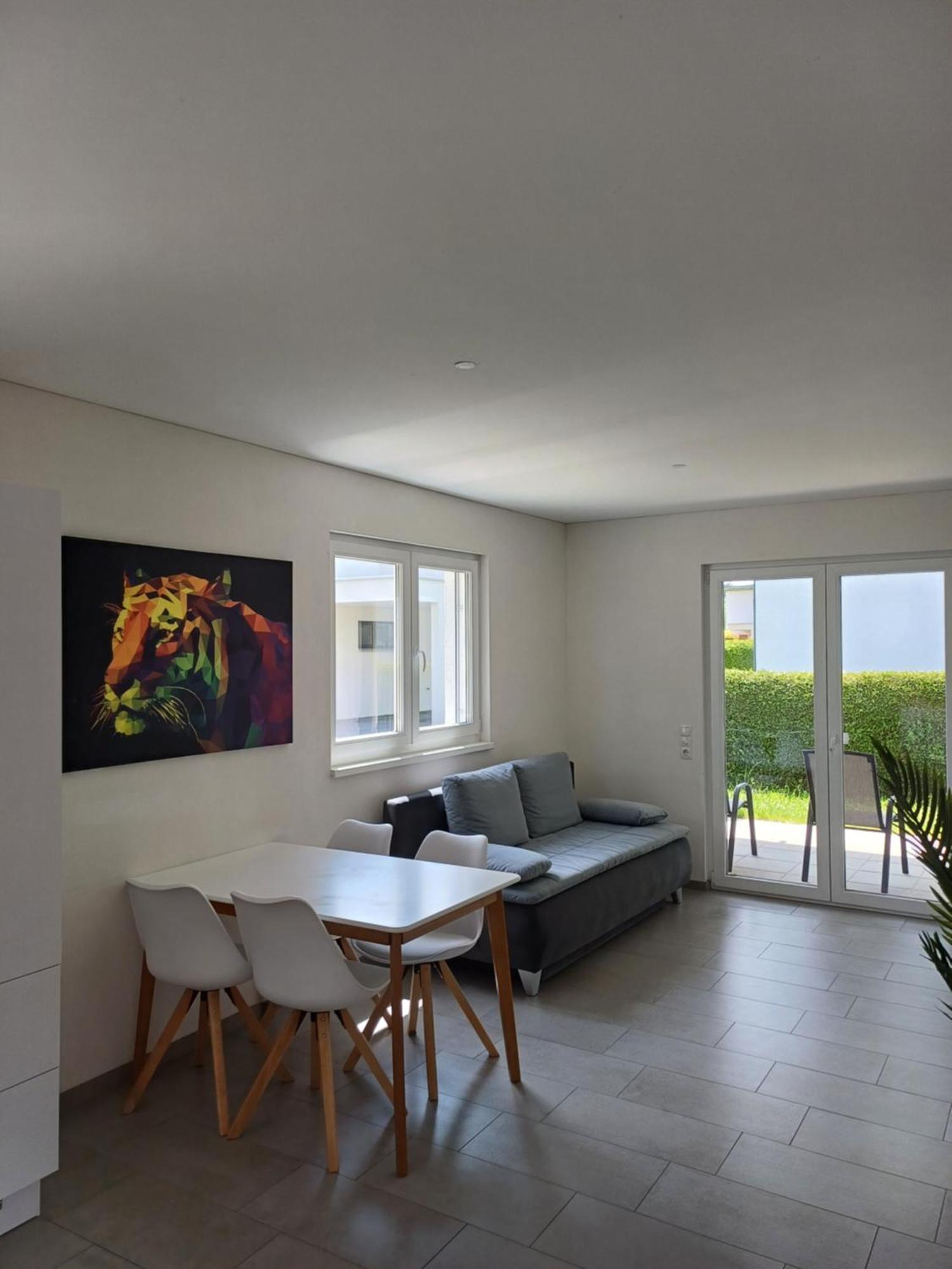 Crown Living Design Apartment - Gratis Parkplatz - Wlan - Kueche - Self Check-In Altach Buitenkant foto
